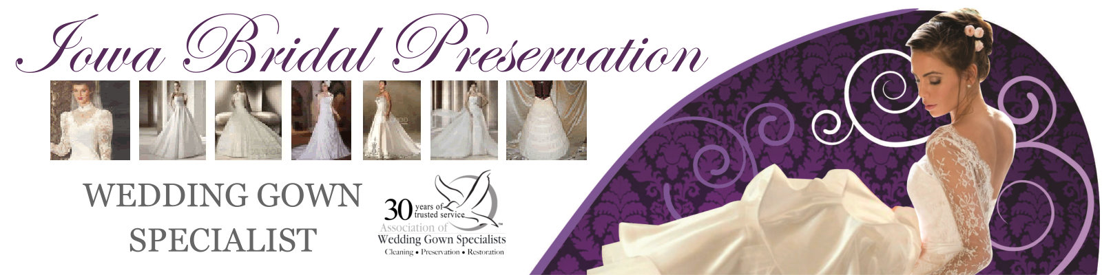 Couture Cleaning - Iowa Bridal Preservation