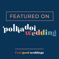 Featured on Polka Dot Wedding